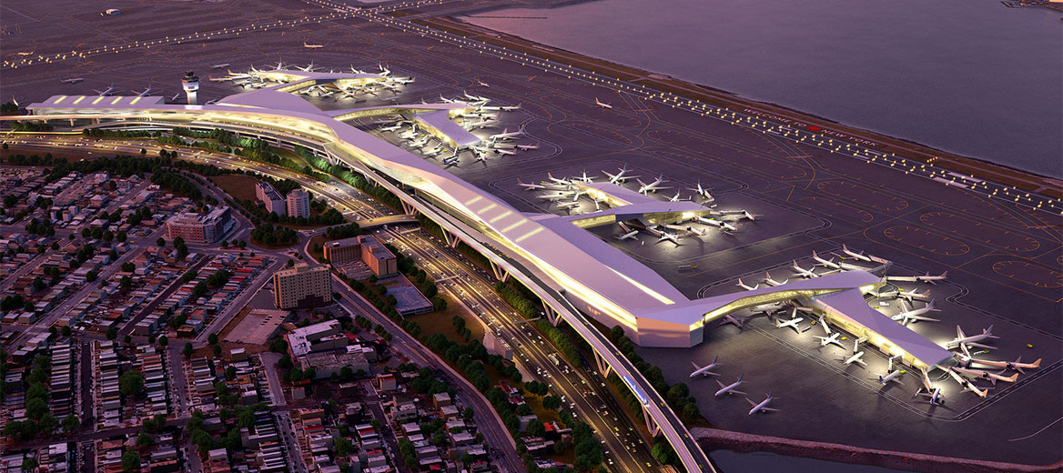 Photo/rendering of LaGuardia Airport Terminal B Redevelopment Project