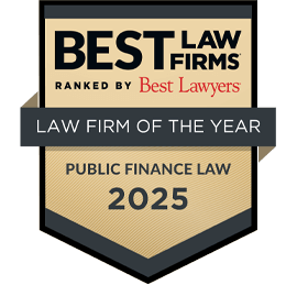 Best Law Firms - Ranked by Best Lawyers - Law Firm of the Year - Public Finance Law 2025